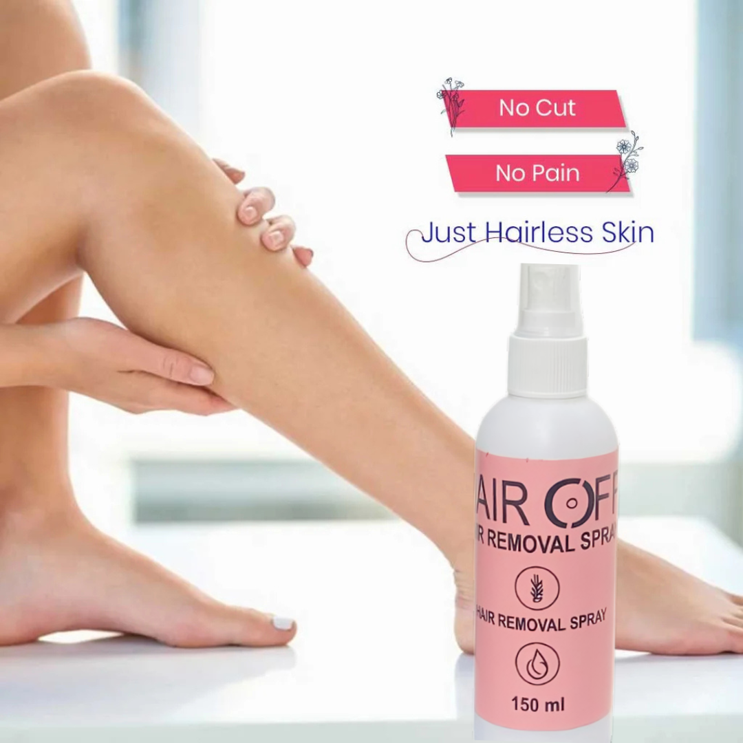 Hair Off Hair Removal Spray Approved From Dermatologist