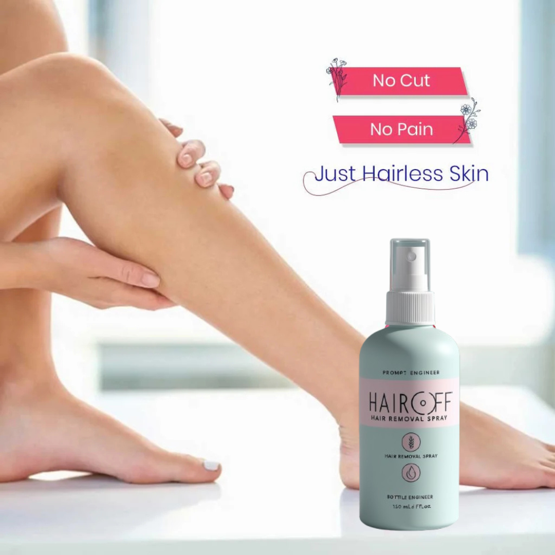 Hair Off Hair Removal Spray and Whiting lotion  Official Website - Free Gift in Parcel